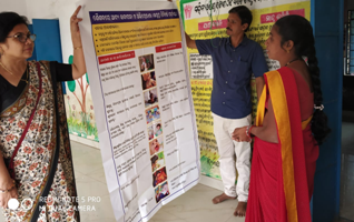 Sharing “Charchapatra” with Kurumpeta Anganwadi Centre, Rayagada with UNICEF Odisha partnership on 21.12.2019