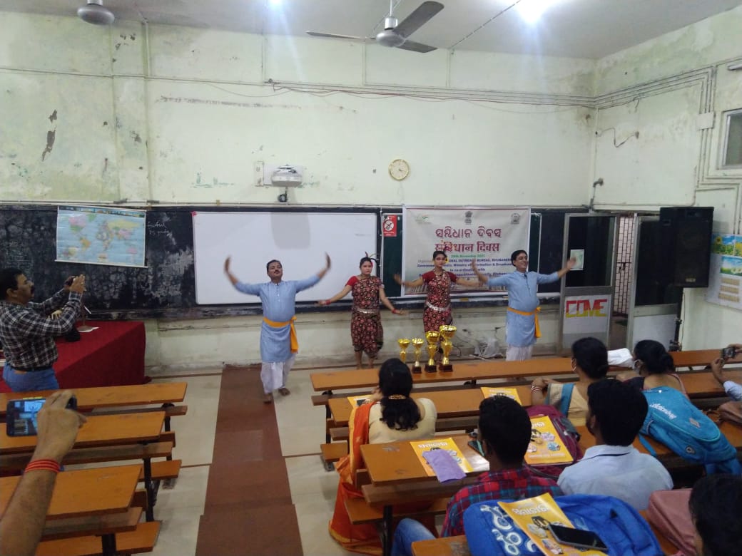 Constitutional Awareness through Cultural Performance in Constitution Day.