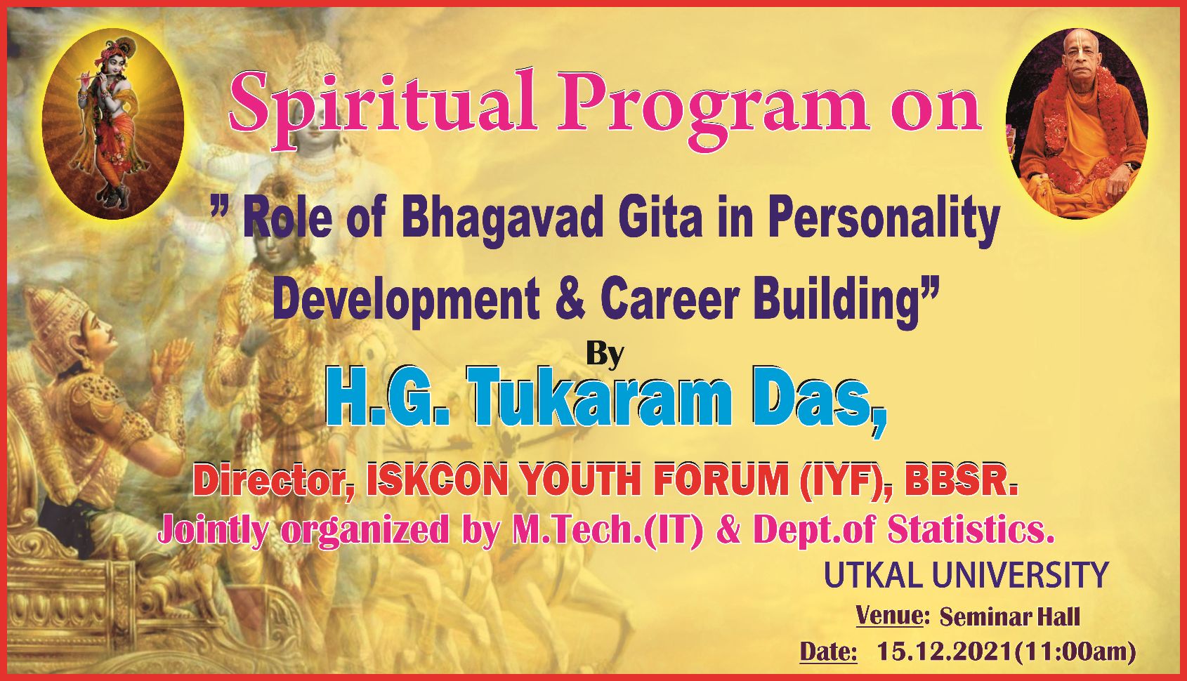 ROLE OF BHAGBAT GITA IN PERSONALITY DEVELOPMENT