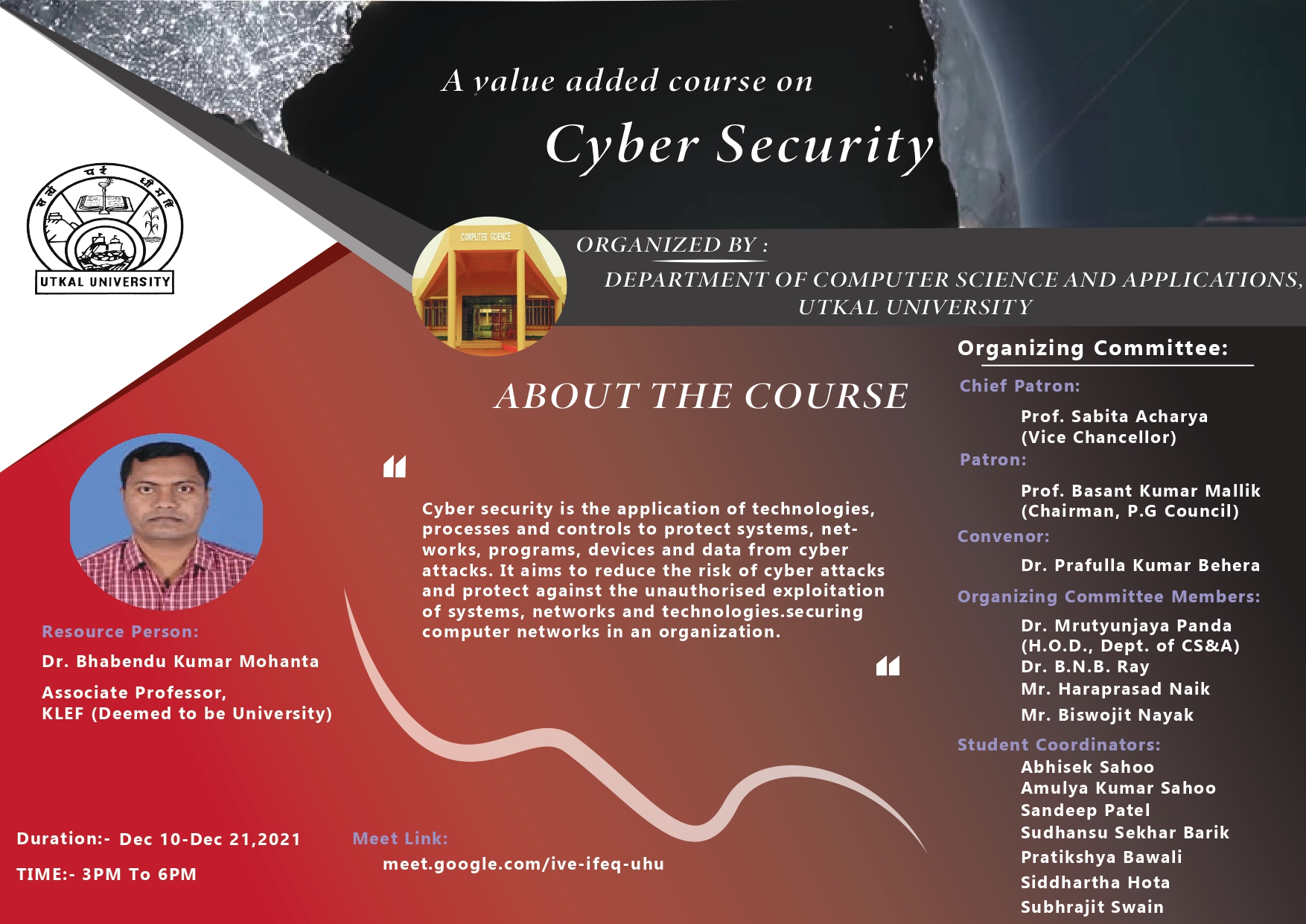 Value Added Course on Cyber Security