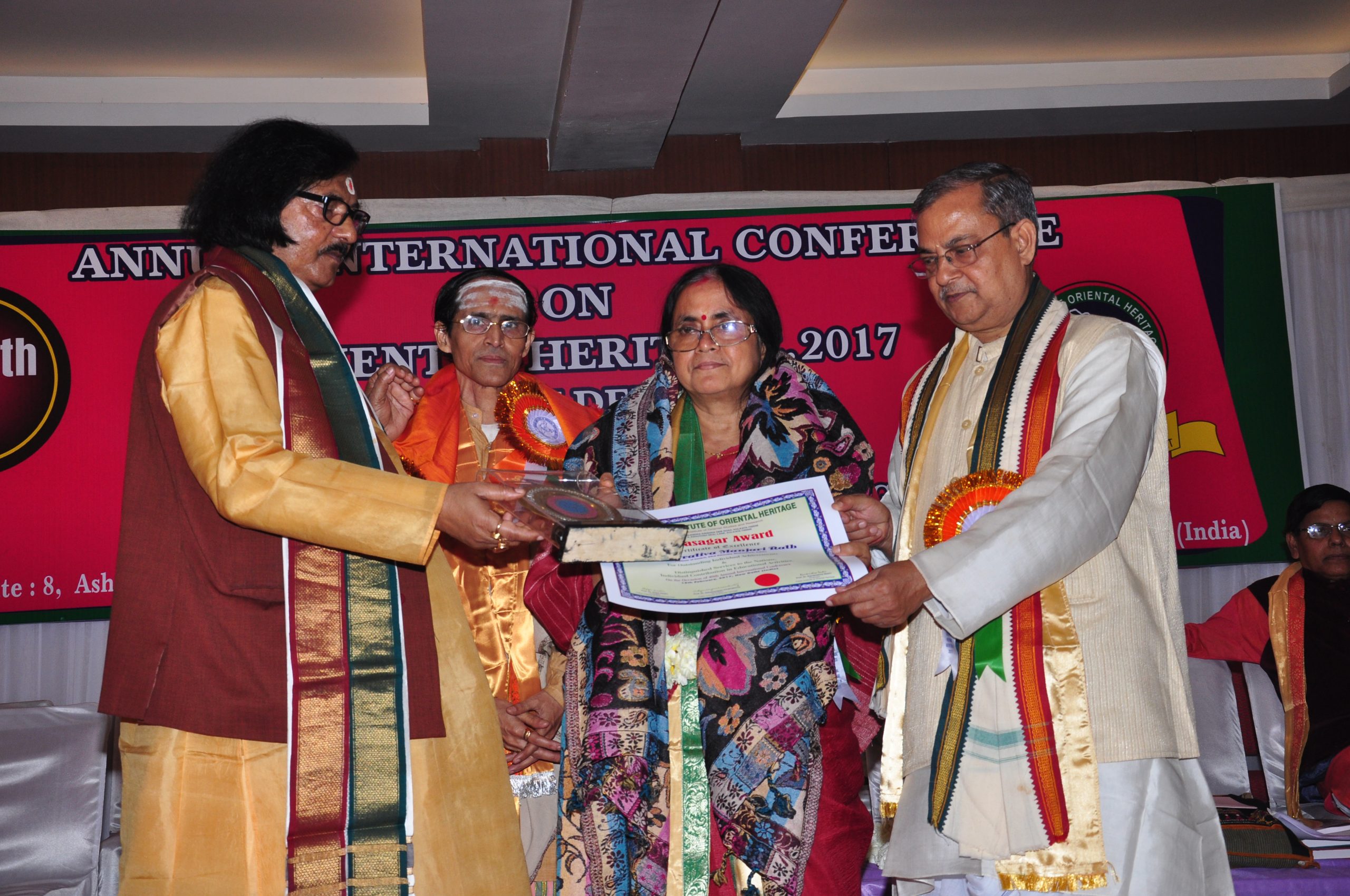 Award Recieved-Prof. P.M. Rath