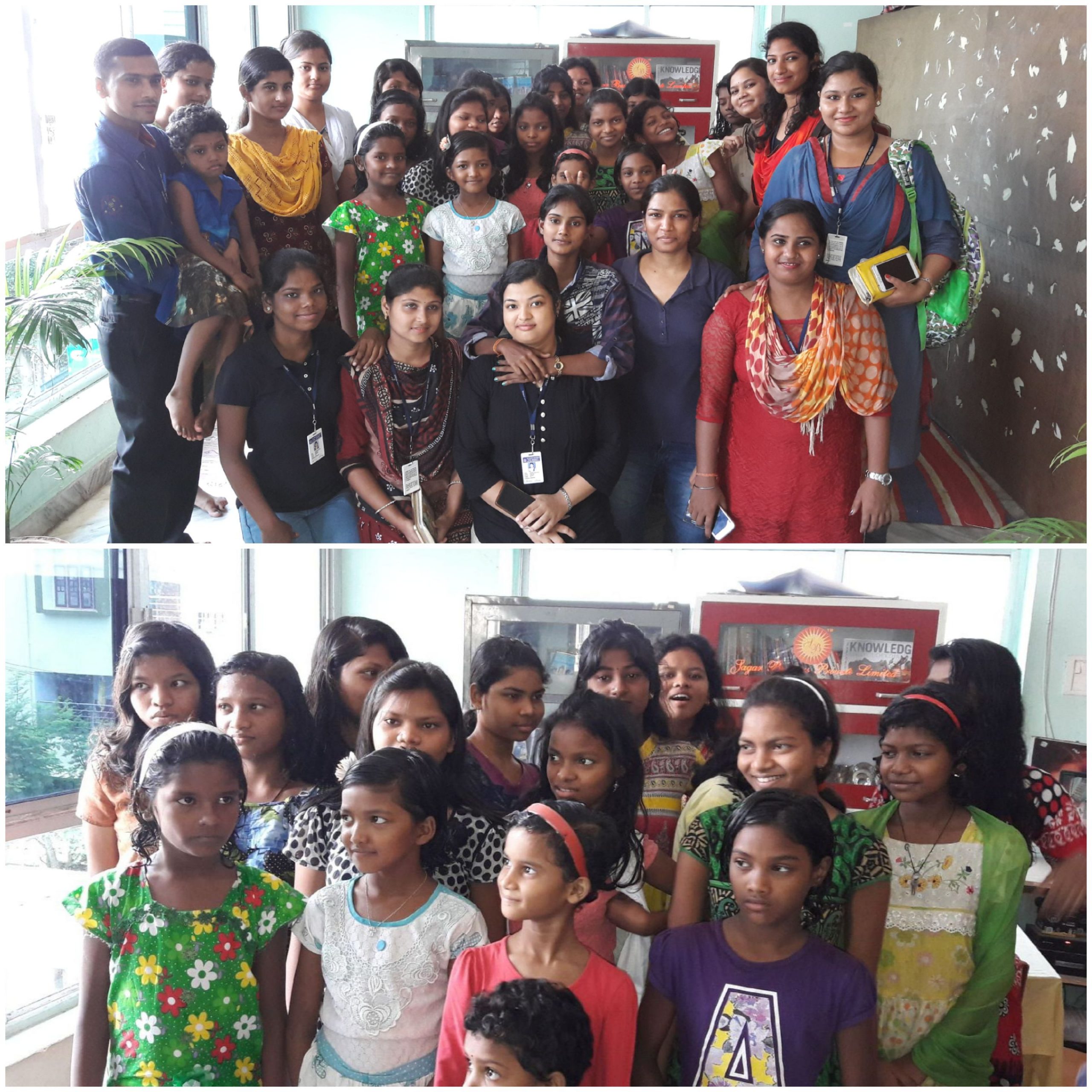 Interaction at Orphanage in 2016-18 Batch