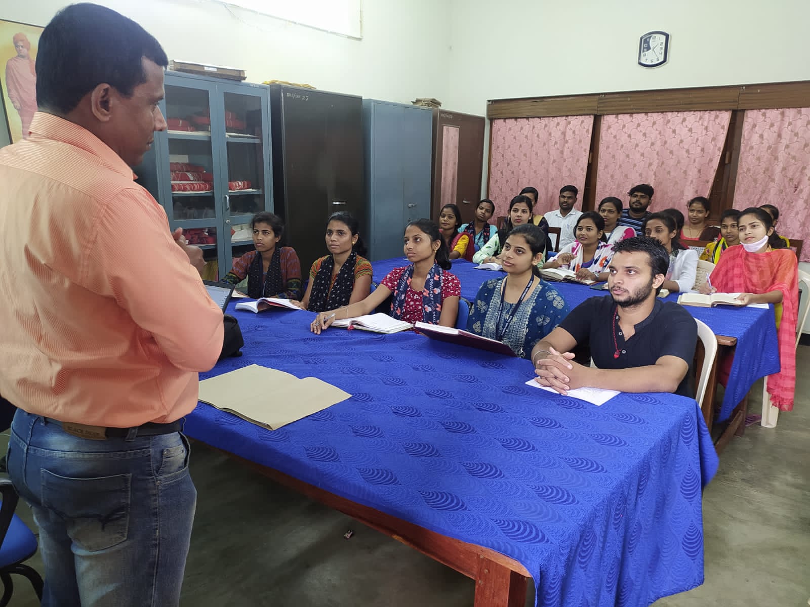 Classes Taken Through ICT By Dr. Manoranjan Senapaty
