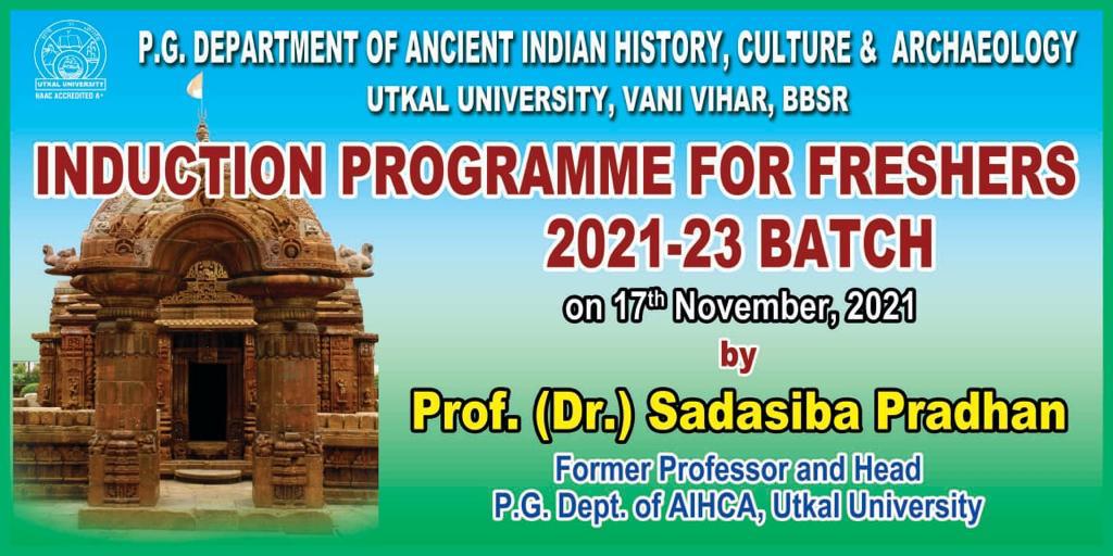 Induction Programme for Freshers 2021-23 Batch