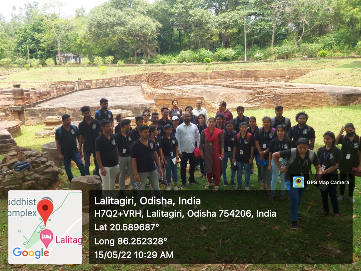 field Visit to Lalitagiri, Buddhist Establishment- 2022