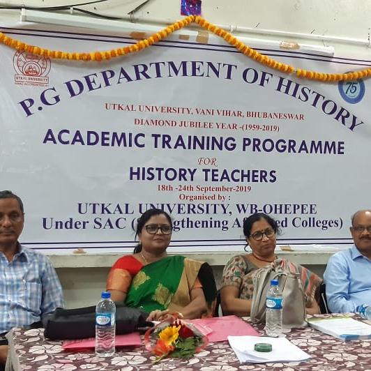 Academic Training Programme for History Teachers 2019
