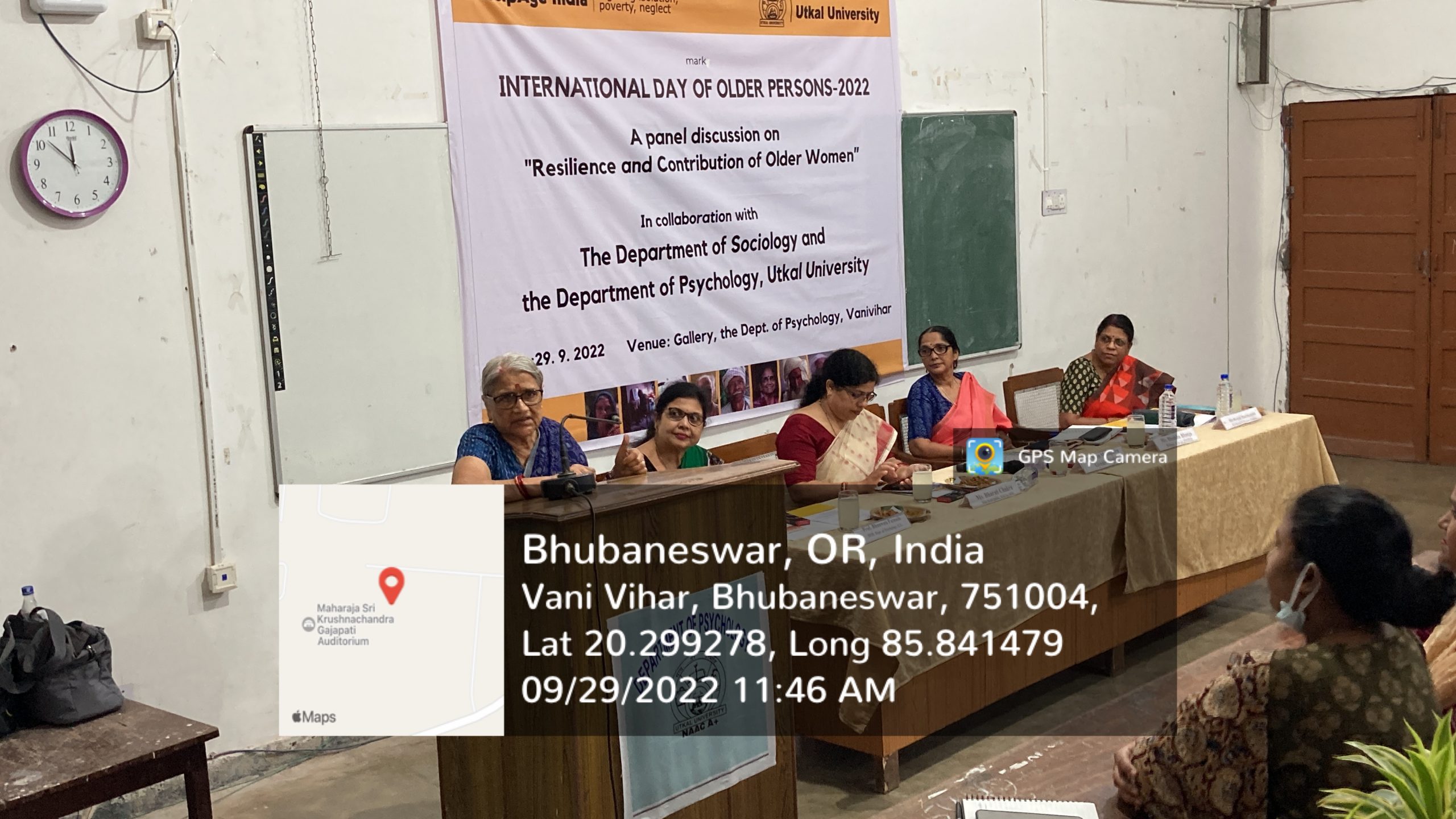 Department of Sociology Observed “International Day of Older Persons-2022” on 29th September 2022
