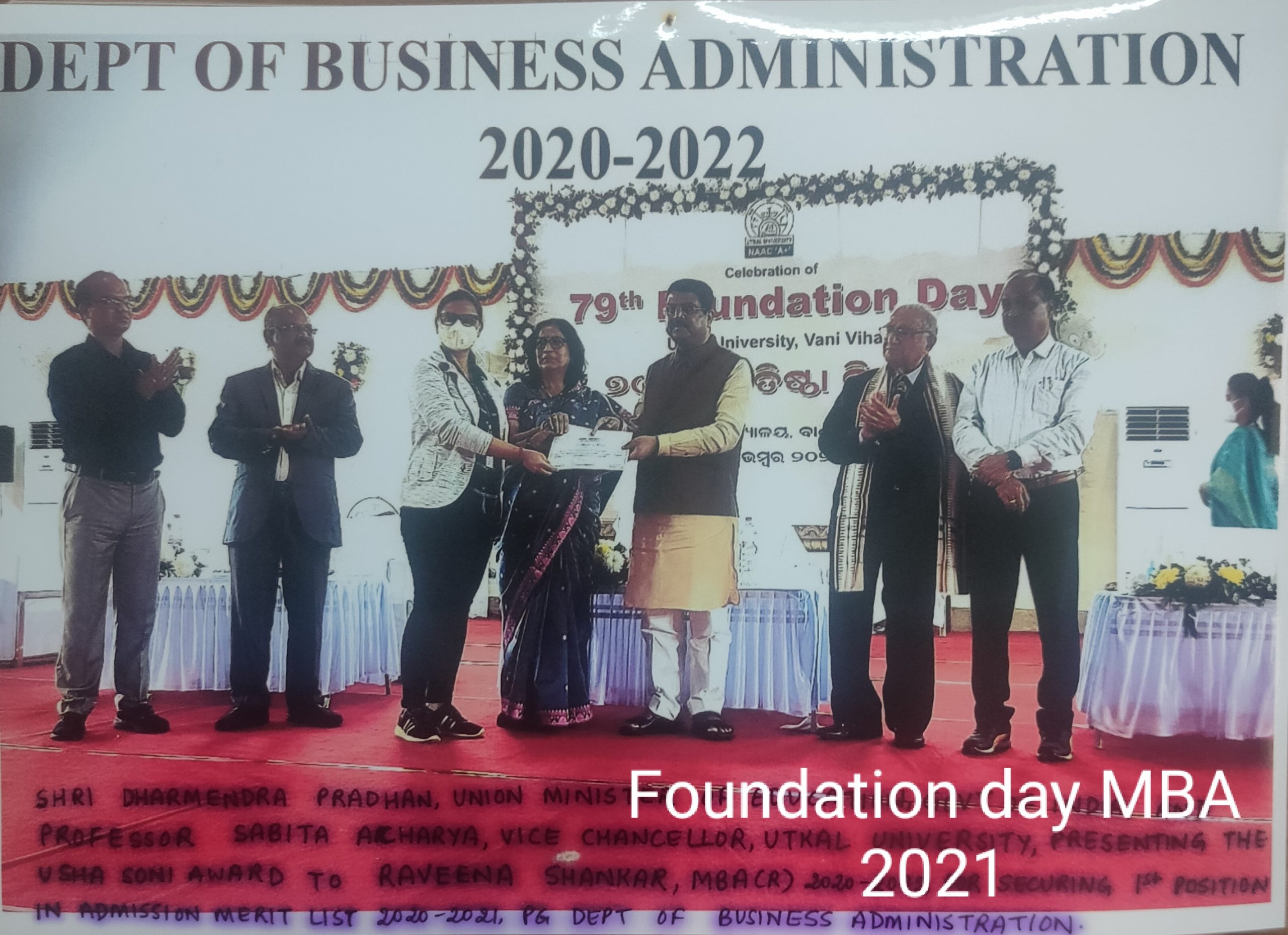 Foundation Day MBA 2021
