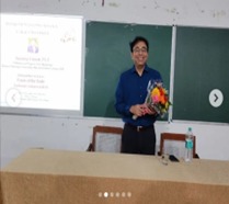 Distinguished Lecture on Power of the Smile: Emotional Contagion at Work, Nov 2022, Dept of Psychology,  Utkal University , Prof Sandeep Patnaik