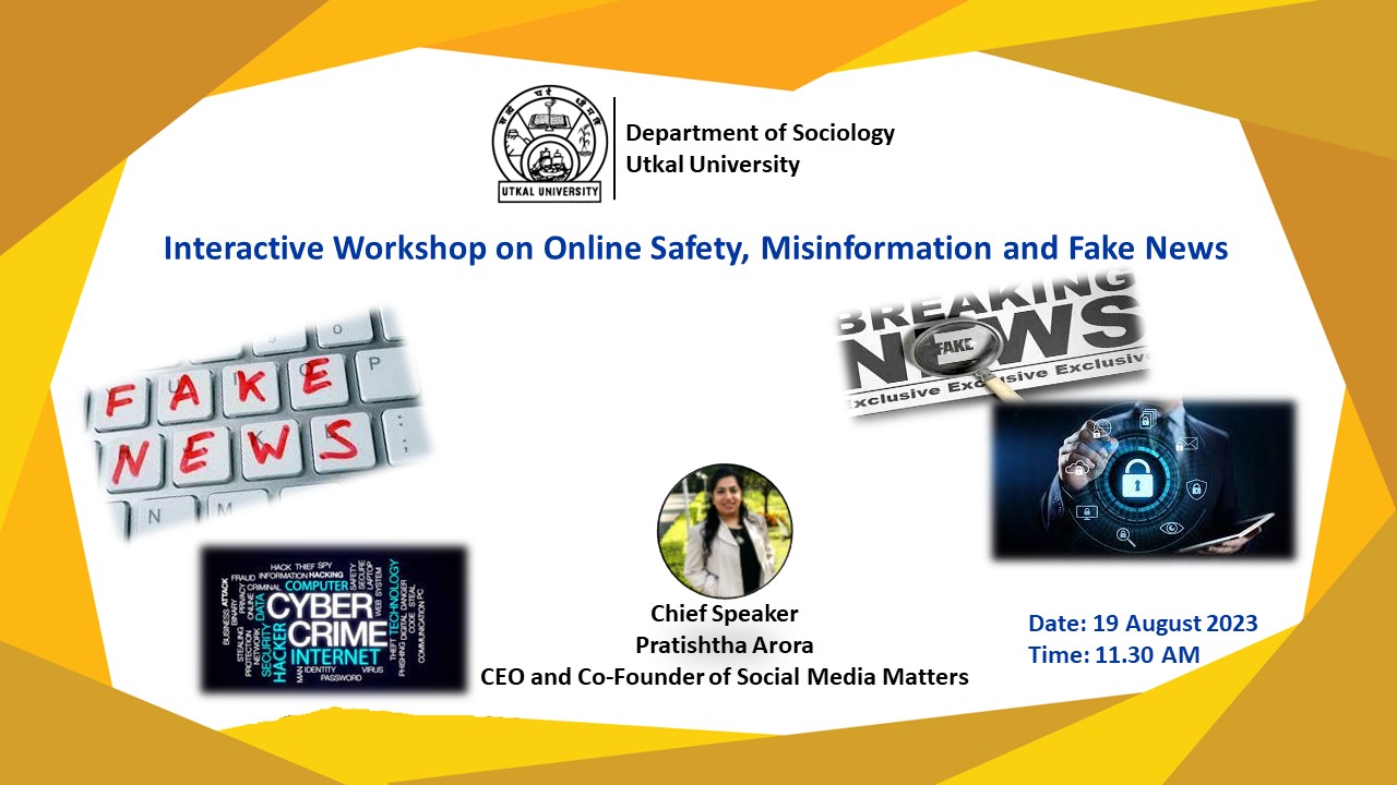 Interactive Workshop on Online Safety, Misinformation and Fake News