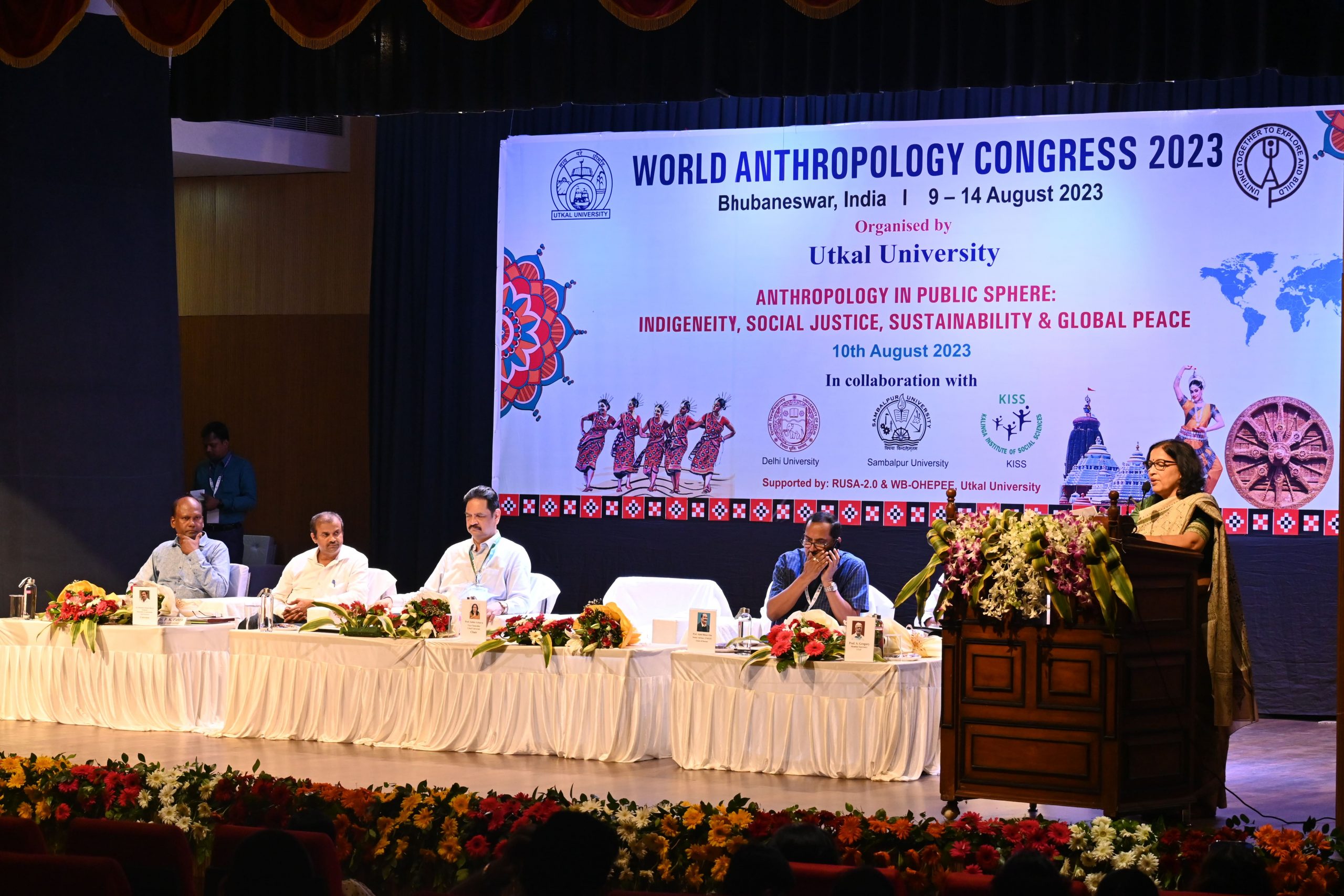 Inaugural Address by Vice-Chancellor at World Anthropology Congress-2023