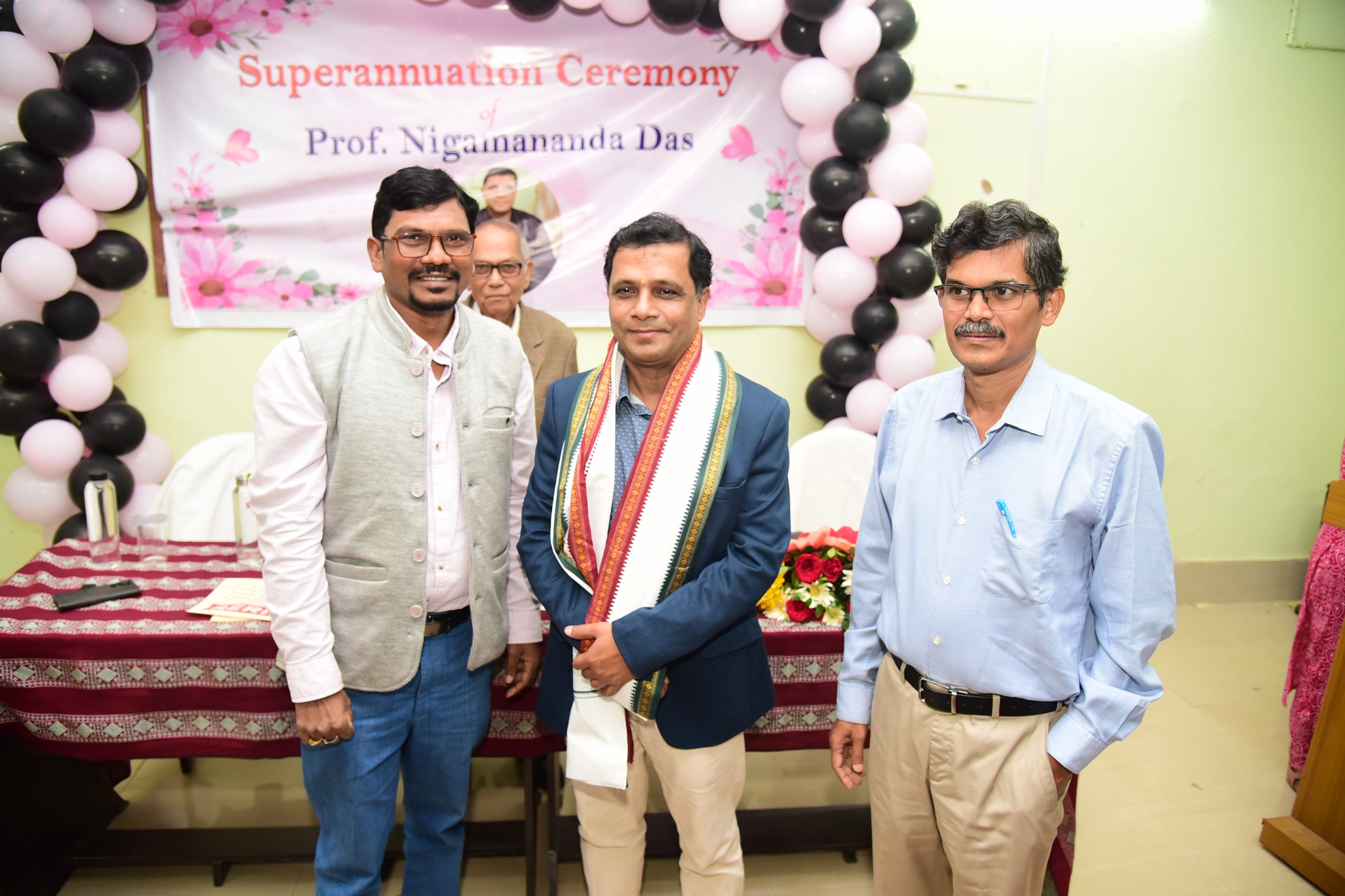 Superannuation day of Prof. N. Das on 30/11/2024