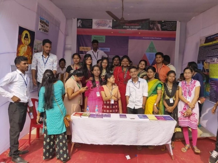 Book stall install in AOPA by Dept. of Philosophy 2018