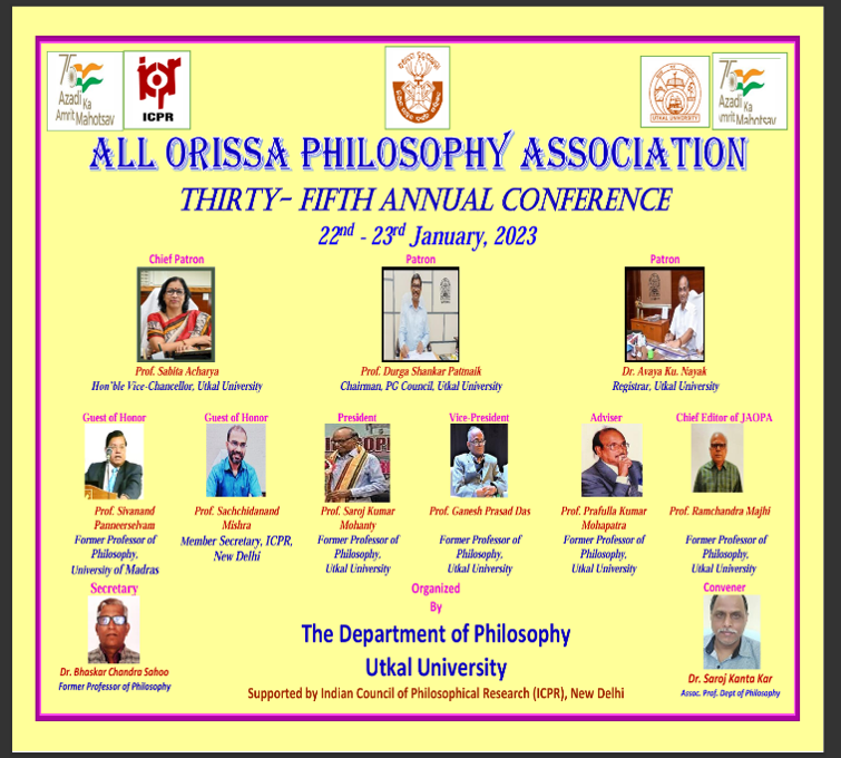 AOPA organized  by Dept. of Philosophy- 2023