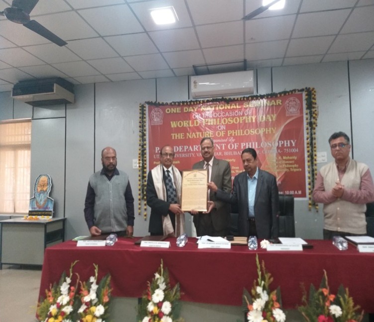 Dept. of Philosophy celebrating World Philosophy Day in the Year of 2019