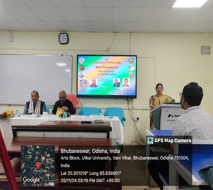 Department of Philosophy Organized World Philosophy Day -2024 
