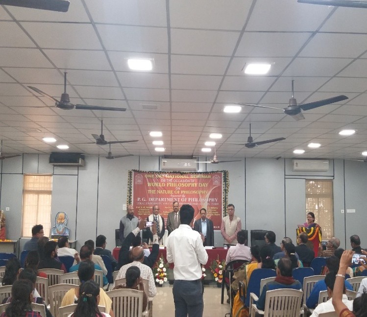  Dept. of Philosophy celebrating World Philosophy Day in the Year of 2019