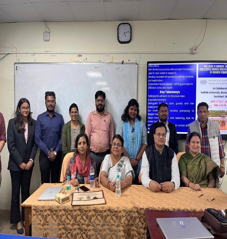 International Workshop on Wellness in Oneness: Integrating Artificial Intelligence Across Disciplines For Implementation of Advaita Vedanta in Practice-2026