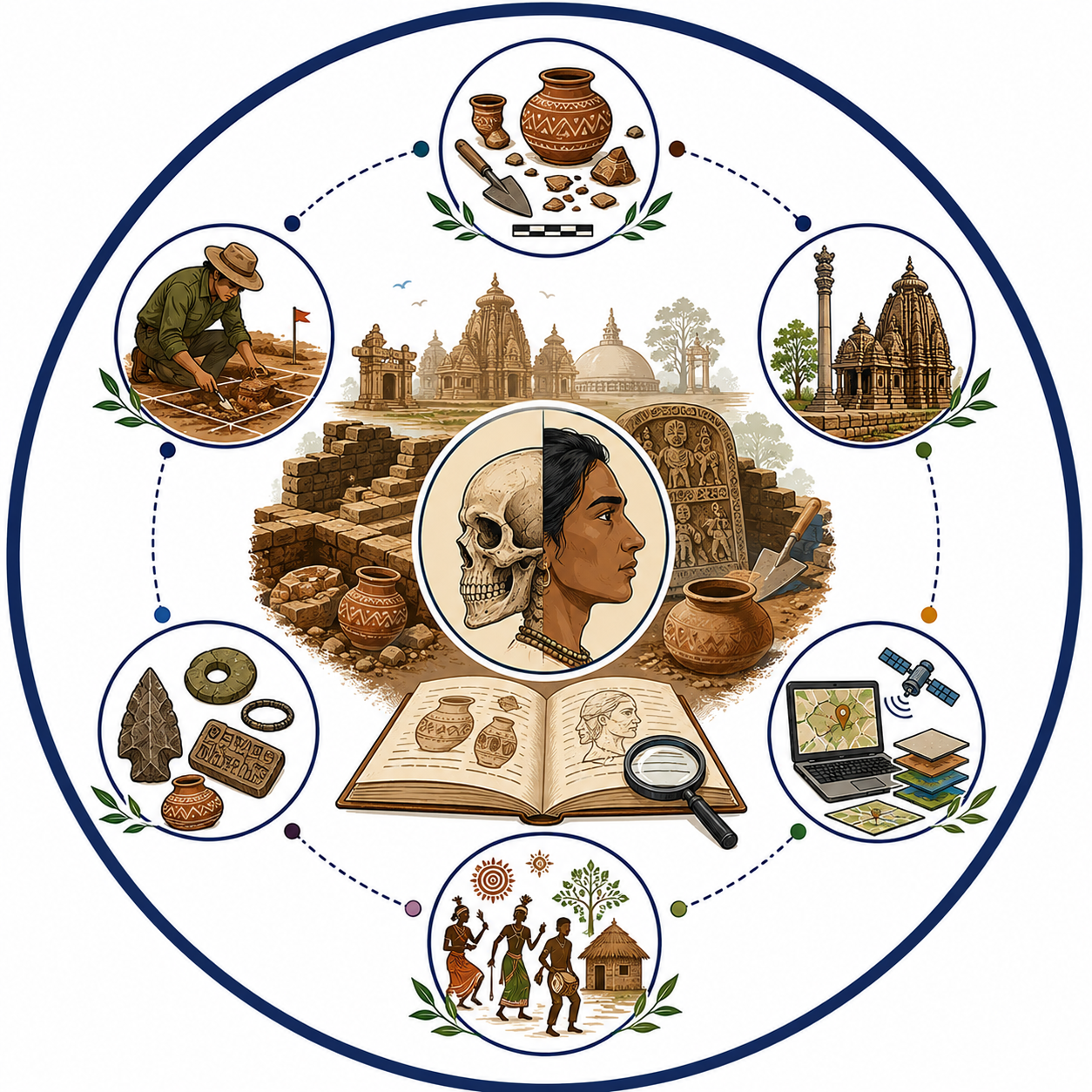 Archaeological Anthropology and Cultural Heritage Mapping