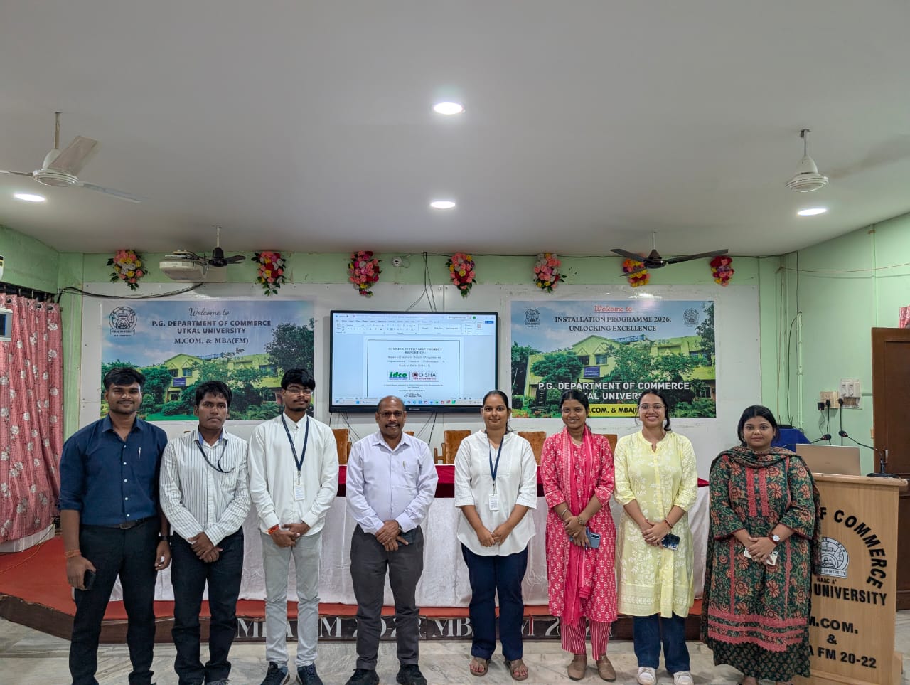Summer Internship Program in OICL, IDCO,FCI presented by Asha Kiran Mishra, Biswajit Sahoo and Daitari Moharana